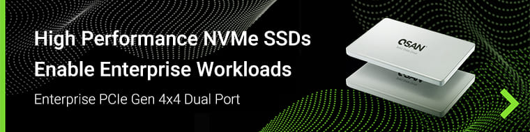 NVMe AFA bundled with NVMe SSD