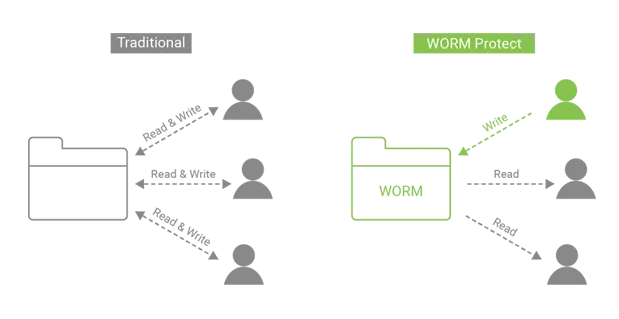 Write Once Read Many (WORM) Protection