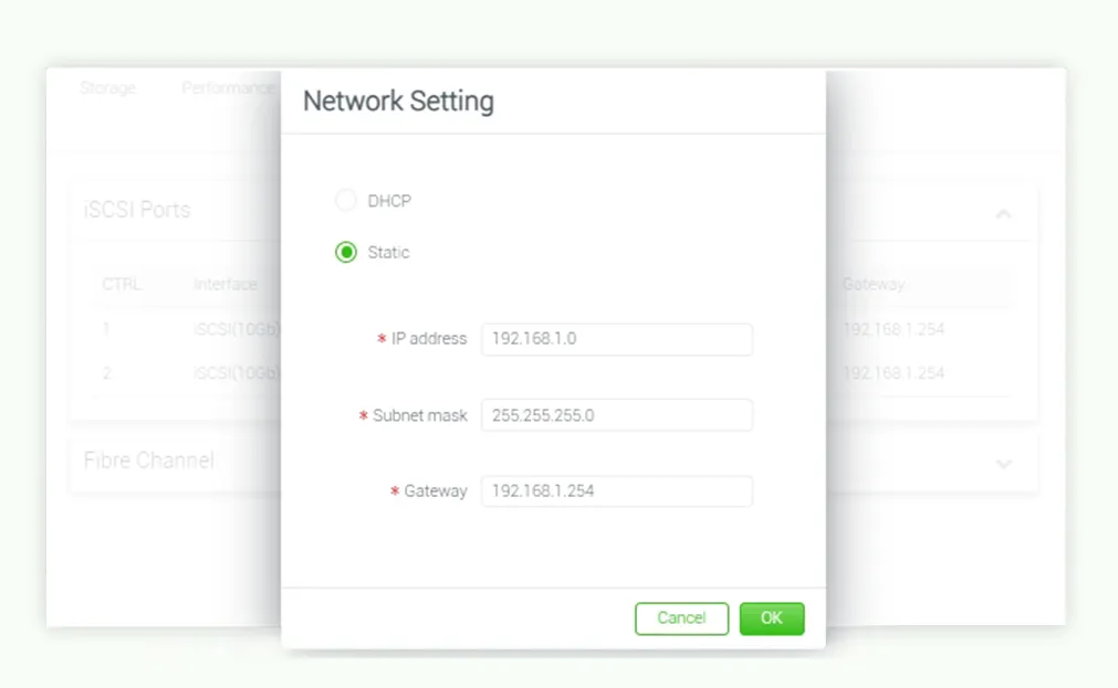 XInsight storage information